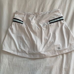 White Fila Tennis skirt